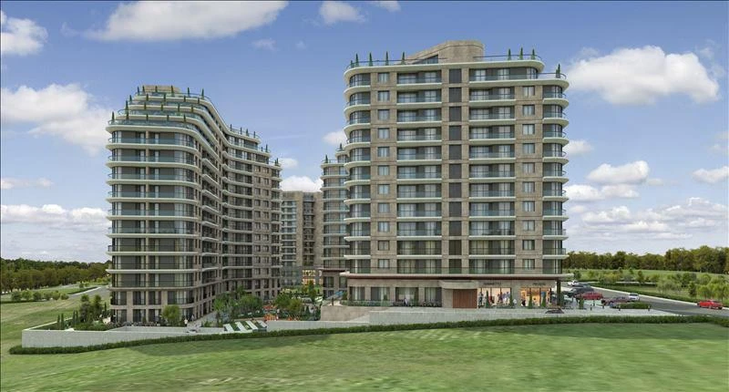 Новая резиденция с бассейном и гаражом рядом со станцией метро, Стамбул, Турция