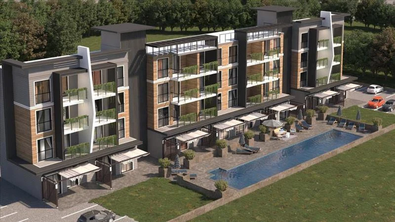 Новая резиденция с бассейном в спокойном престижном районе, Анталия, Турция