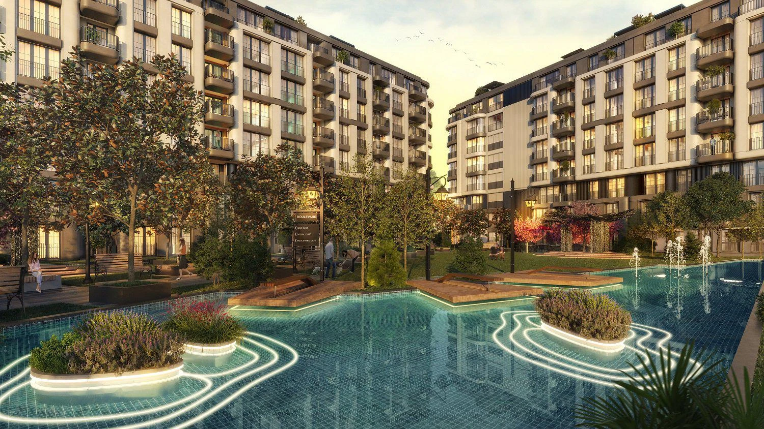 Новый жилой комплекс рядом со станцией метробуса и торговыми центрами, Стамбул, Турция