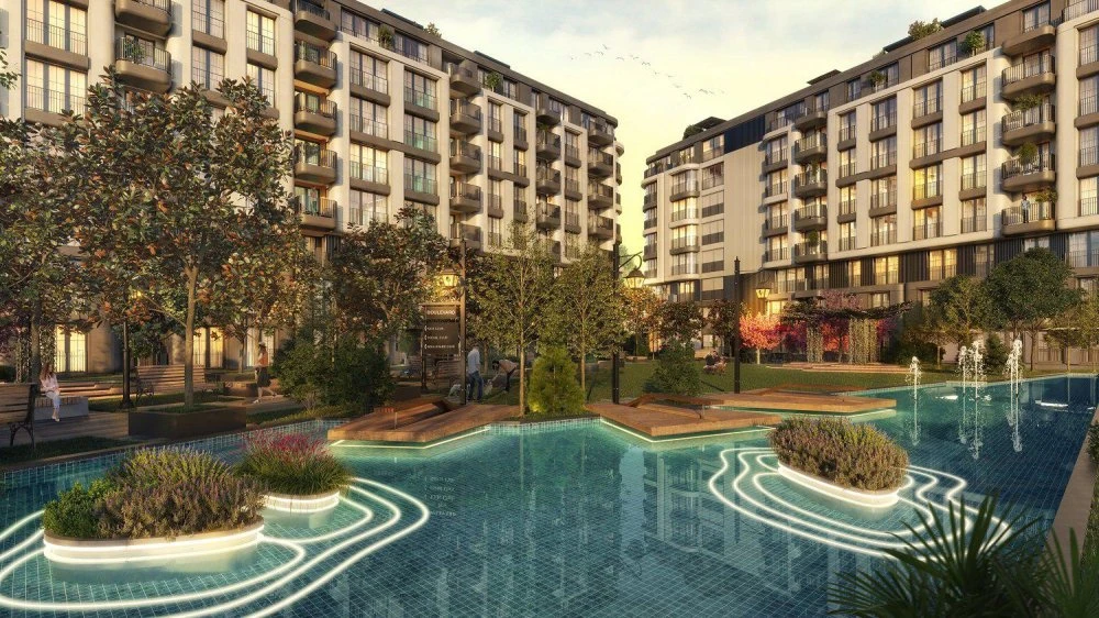 Новый жилой комплекс рядом со станцией метробуса и торговыми центрами, Стамбул, Турция