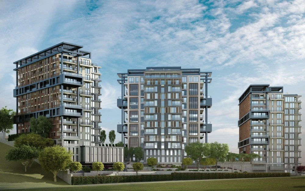 Новые апартаменты в развивающемся районе Кягытхане, Стамбул, Турция