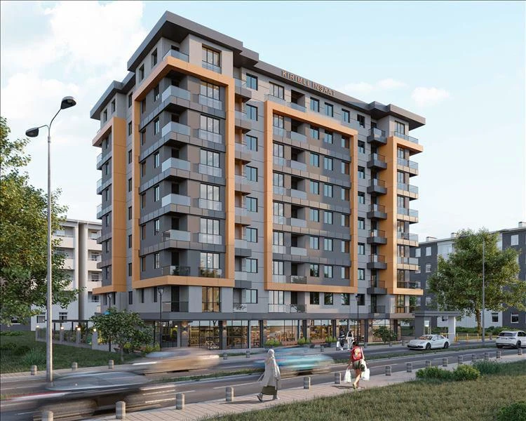 Новая резиденция с зеленой зоной и живописными видами рядом с побережьем, Стамбул, Турция