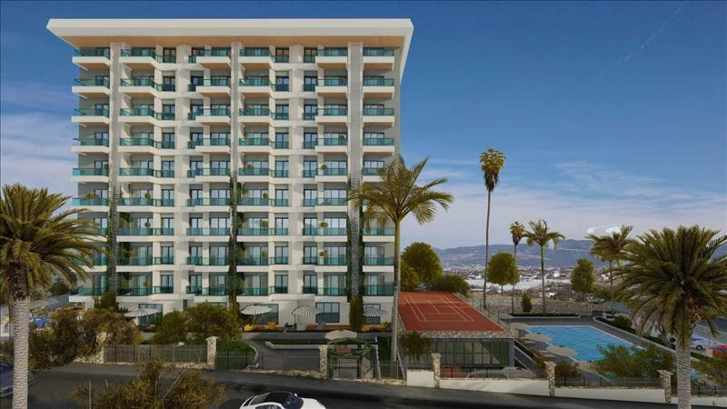 Резиденция с бассейнами и спа-комплексом недалеко от моря, Авсаллар, Турция