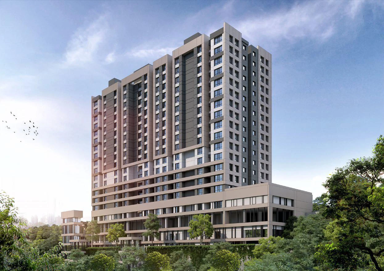 Новая охраняемая резиденция рядом со станцией метро, Стамбул, Турция