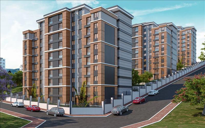 Новая резиденция с зеленой зоной и тренажерным залом, Стамбул, Турция