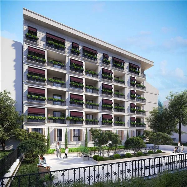 Новая резиденция с гаражом и круглосуточной охраной, Стамбул, Турция