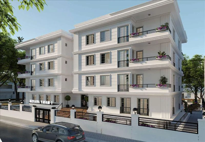 Новая охраняемая резиденция с садом и живописными видами, Стамбул, Турция