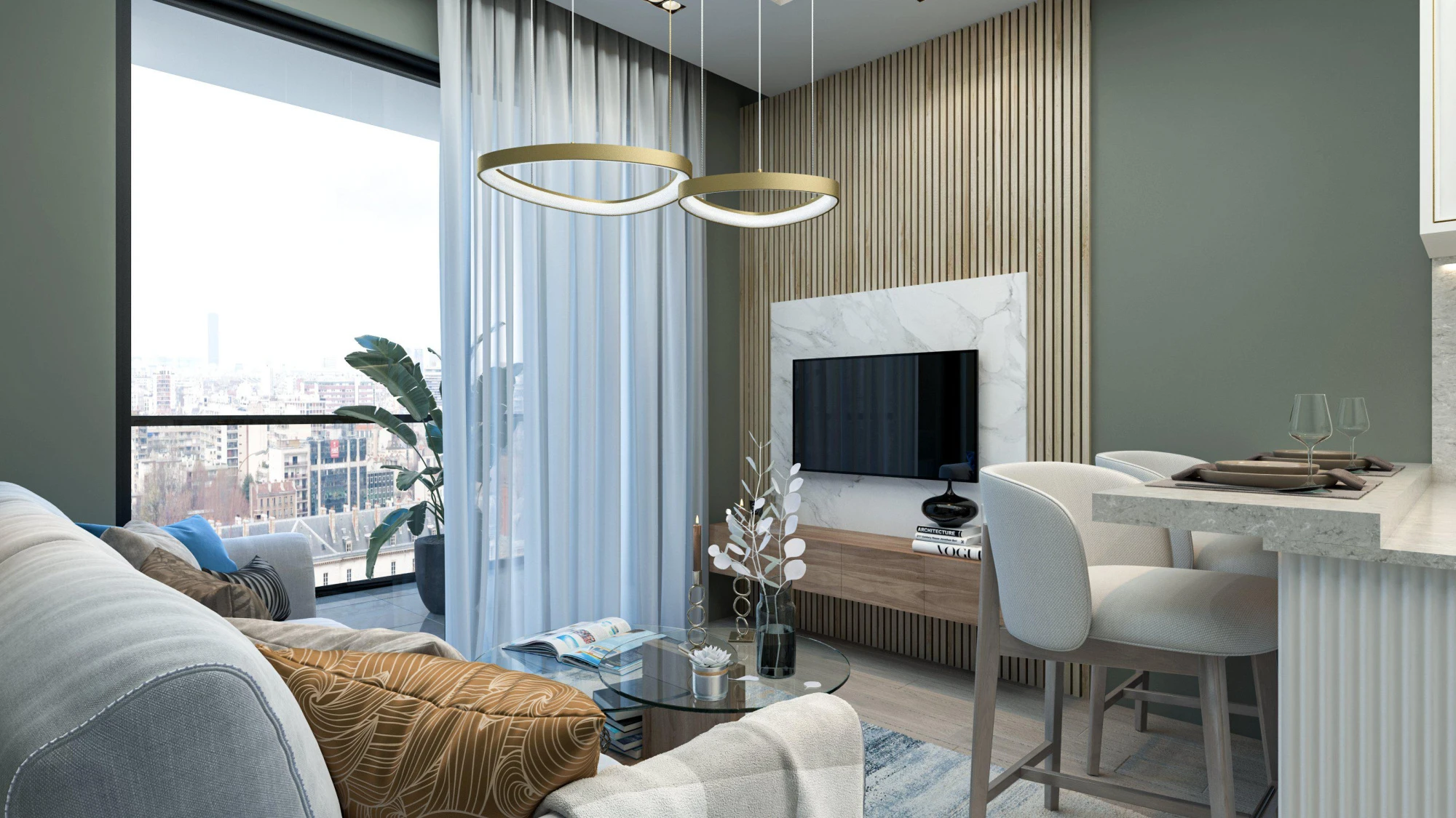 Жилой комплекс со спортивными площадками и различными удобствами, 1,5 км дом моря, Мезитли, Мерсин, Турция