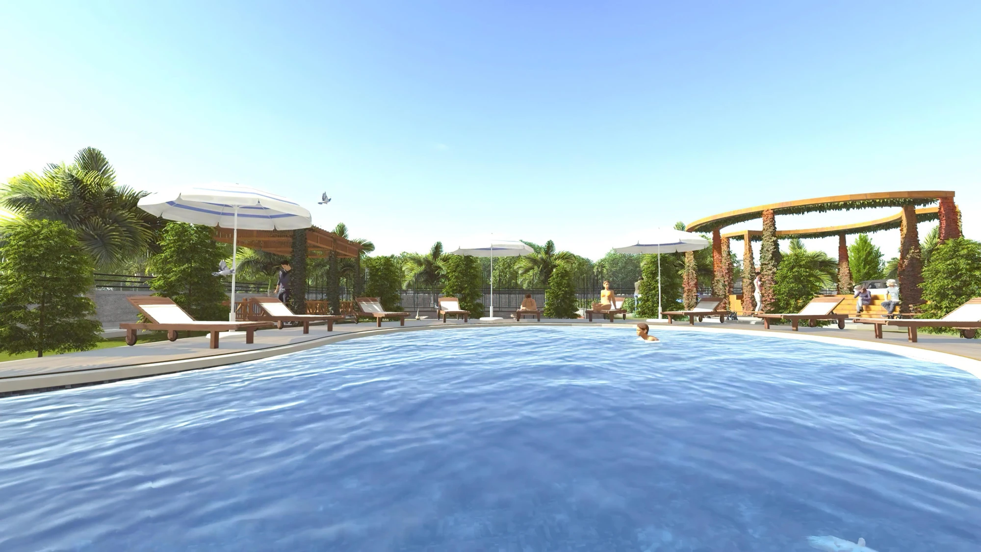 Жилой комплекс с бассейном, фитнес-центром и кинотеатром, Мерсин, Турция