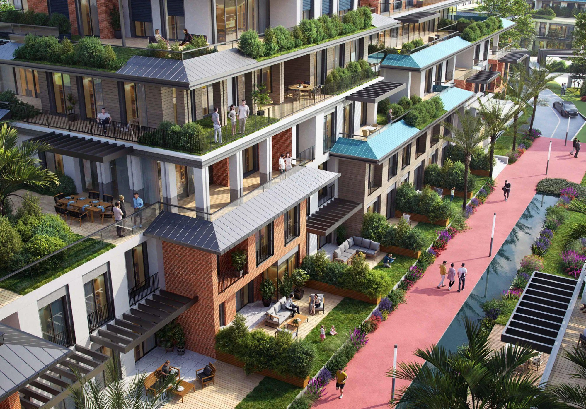 Новый жилой комплекс на побережье Мраморного моря в Тузле, Стамбул, Турция