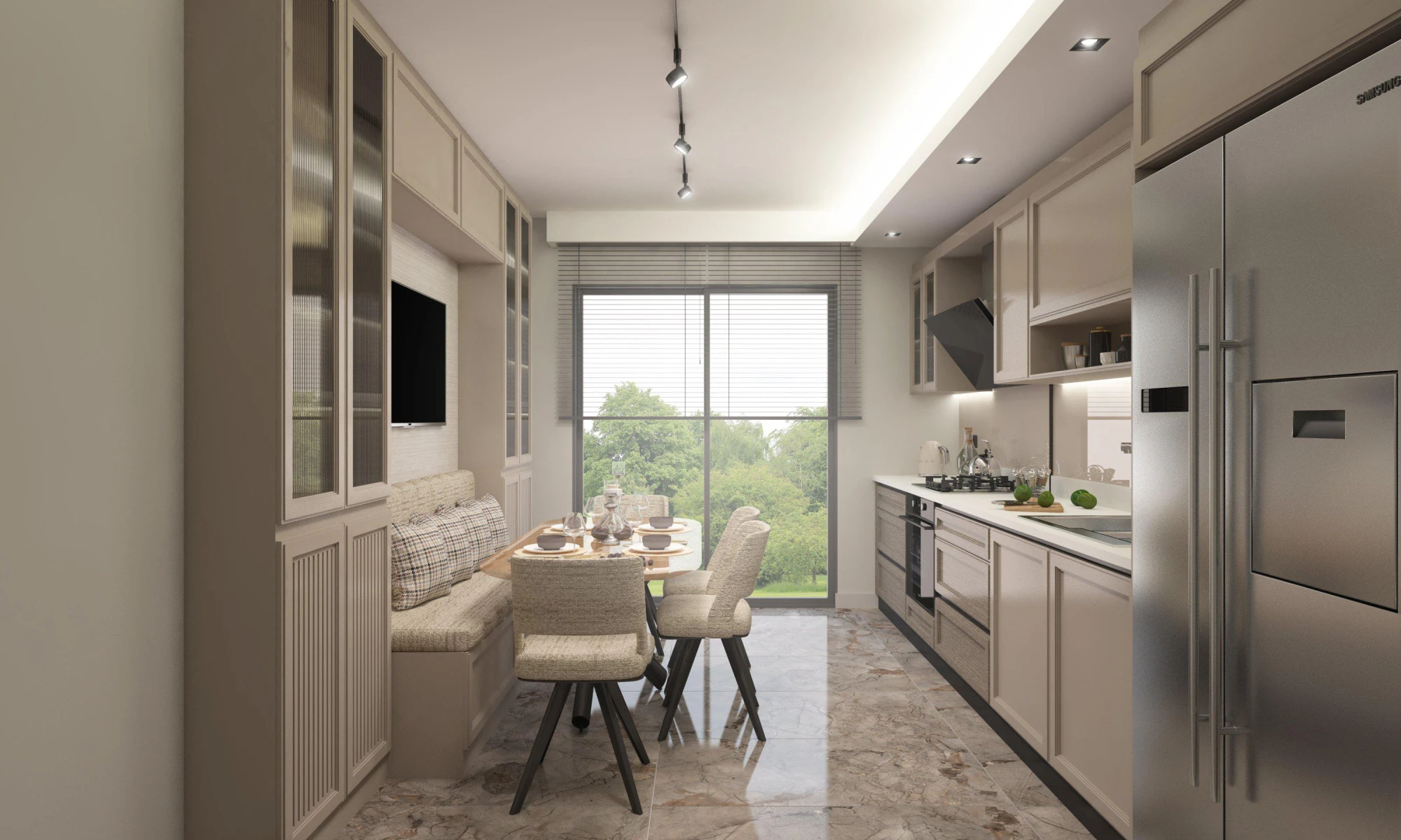 Современные апартаменты в резиденции с бассейном и тренажерным залом, Стамбул, Турция