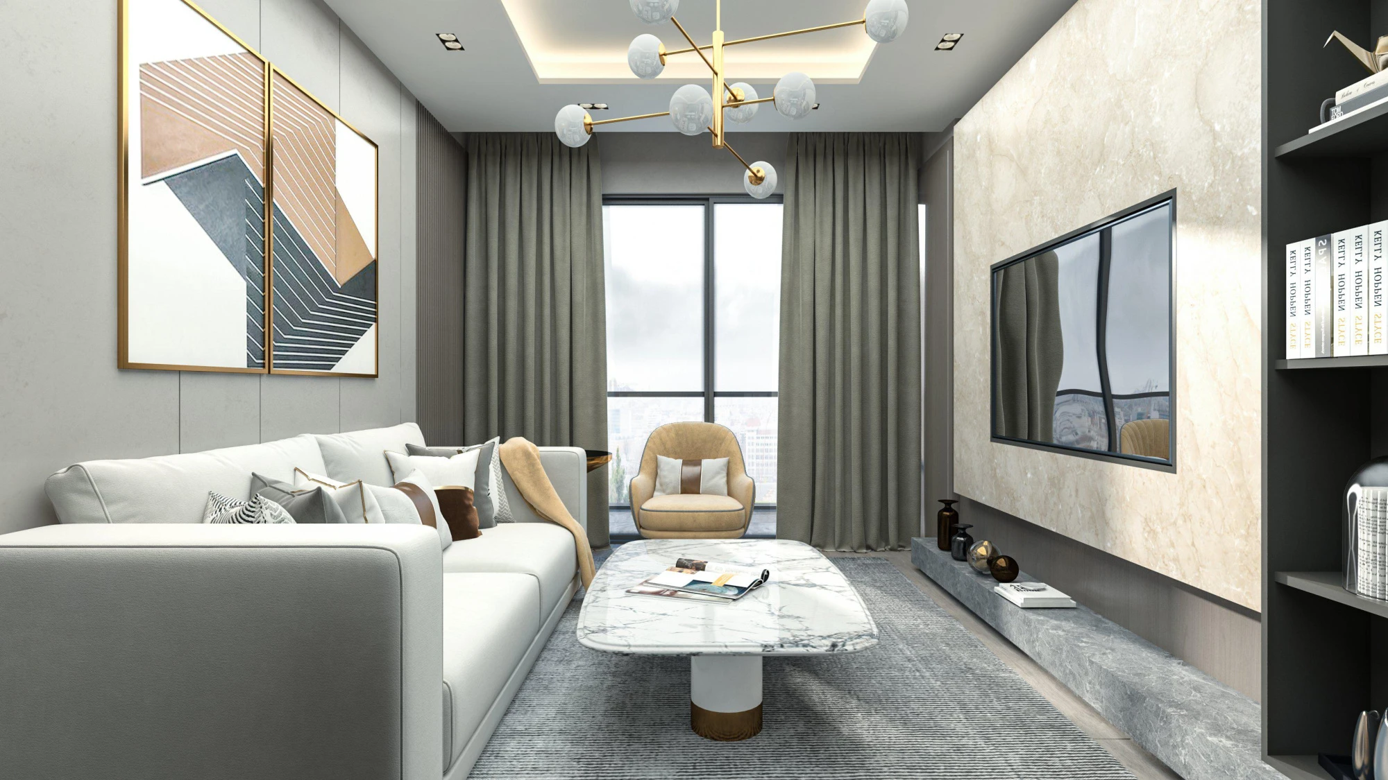 Квартиры в новом комплексе с аквапарком и кинотеатром в 500 м от моря, Эрдемли, Мерсин, Турция